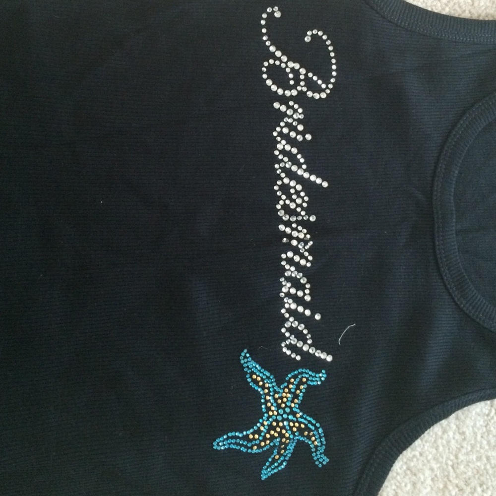 Bridesmaid black tank - Picture 2 of 3